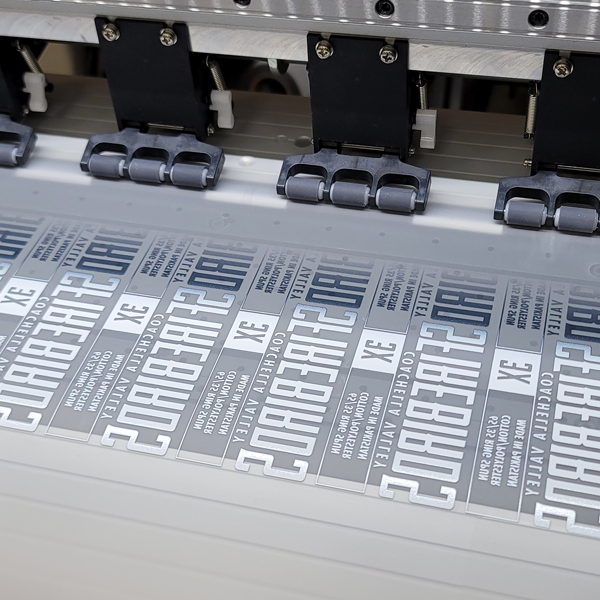 In-House Production Commercial DTF printer running in Portland Oregon facility