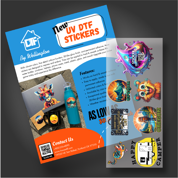 UV DTF Sticker Sample Pack
