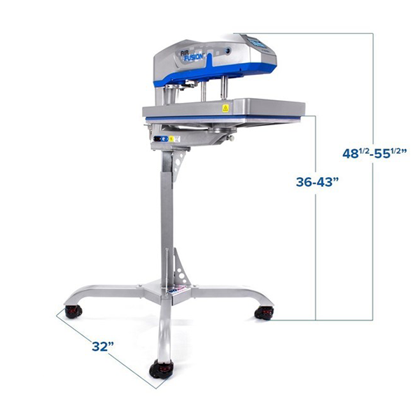 Air Fusion IQ® Pedestal Dimensions