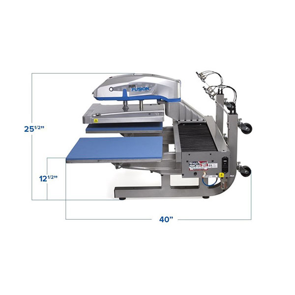 Dual Air Fusion IQ® Right Side with Dimensions