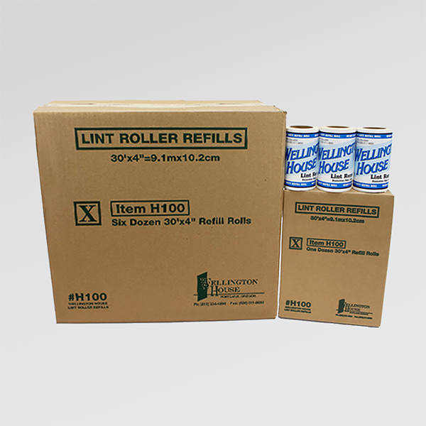 H100 4 inch lint roller refills