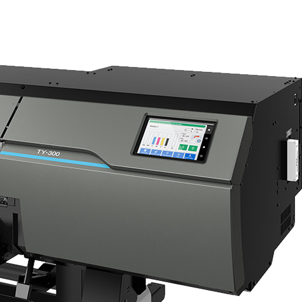 Roland TY-300 DTF Printer control panel