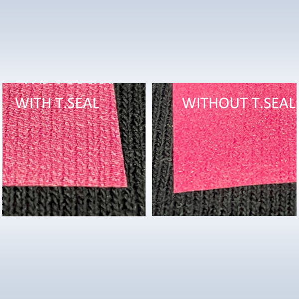 T-Seal sheet results before and after